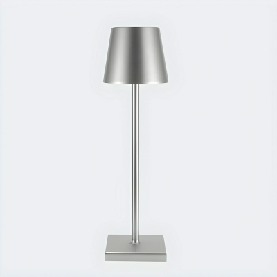 Unique Metal Touch Control LED Table Lamp for Modern Decor in Residential Settings
