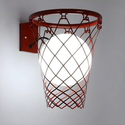 Elegant 1-Light Modern Wall Sconce with Stunning Glass Shade