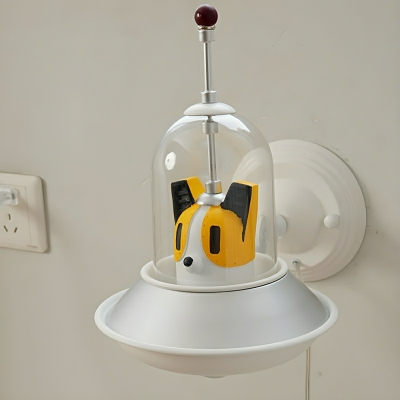 Illuminate Your Space with This Stylish and Modern Yellow Wall Lamp