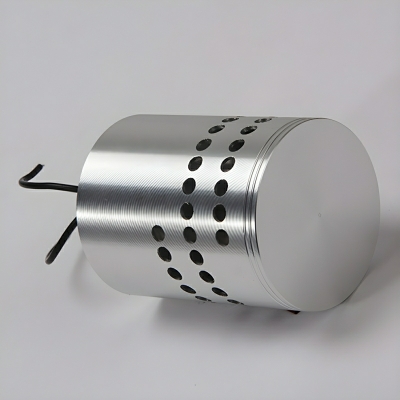 Modern LED Aluminum Wall Sconce with Ambient Lighting for Chic Residential Use
