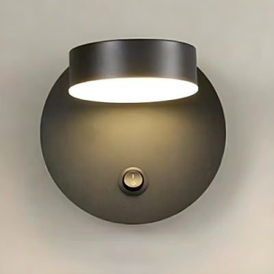Elegant Metal LED Wall Sconce with Acrylic Down Shade for Modern Ambient Lighting