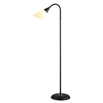 Modern Cast Iron Novelty Floor Lamp with Warm Ambient Light and Rocker Switch