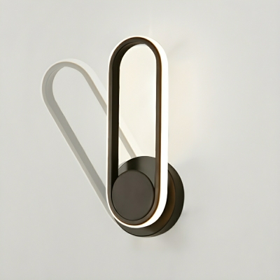 Modern Metal LED Wall Sconce with Ambient Light and Attractive Shade