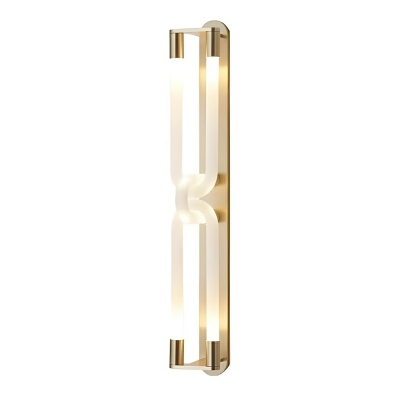 Modern Acrylic 3-Light LED Bulbs Wall Sconce With Ambient Light-Shading - Residential Use Wall Lamps