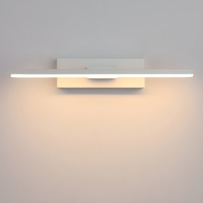 Modern Hardwired Metal 1-Light LED Wall Sconce with Acrylic Shade