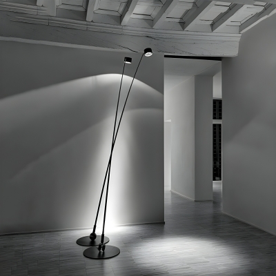 Elegant Single Light LED Bulbs Floor Lamp for Contemporary and Modern Home Decor
