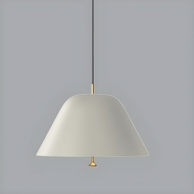 Modern Iron Pendant with Adjustable Hanging Length and Warm Light for Contemporary Lighting