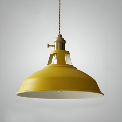 Elegant Iron Dome Pendant Light with Adjustable Hanging Length for Modern Interiors