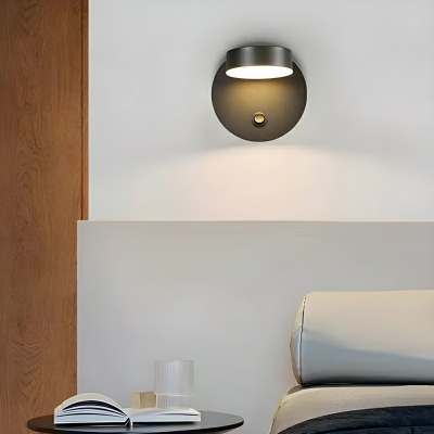 Elegant Metal LED Wall Sconce with Acrylic Down Shade for Modern Ambient Lighting