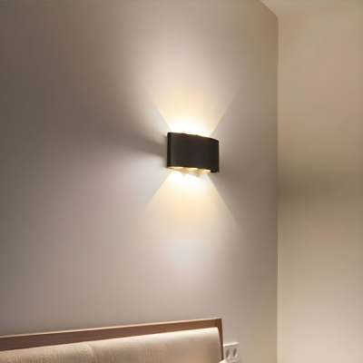 Modern Warm Light LED Wall Lamp with Acrylic Up & Down Shade