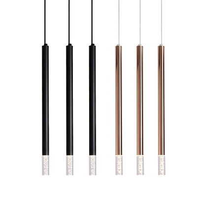 Modern Resin Pendant Light with Warm Light and Acrylic Shade for Contemporary Homes