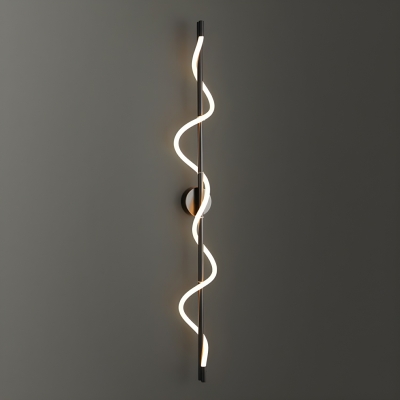 Modern 1-Light Gold Hardwired Wall Sconce with Clear Shade for Elegant Home Decor