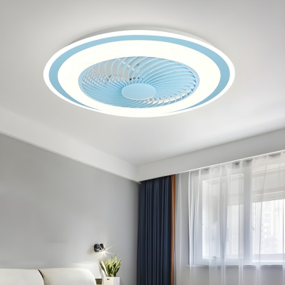 Sleek and Stylish Metal Ceiling Fan with Remote Control for Stylish and Modern Homes