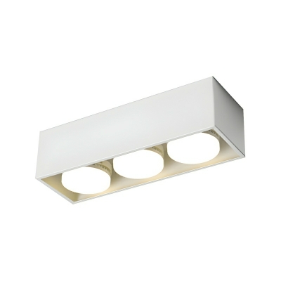 Modern LED Bulb Flush Mount Ceiling Light with Metal Fixture for Residential Use