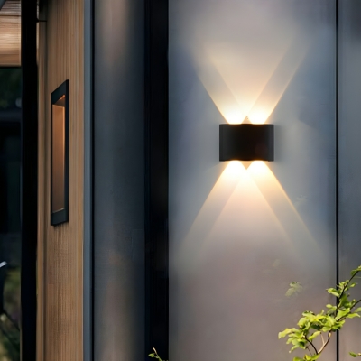 Modern Warm Light LED Wall Lamp with Acrylic Up & Down Shade