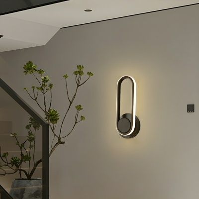 Modern Metal LED Wall Sconce with Ambient Light and Attractive Shade