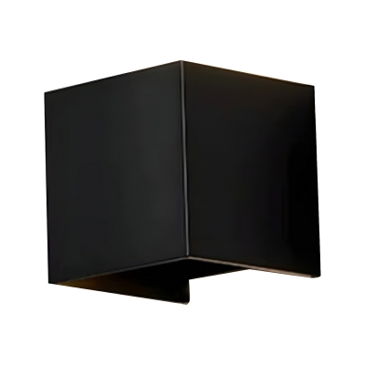 Modern Black 2-Light LED Wall Sconce with Up & Down Lighting - No Assembly Required