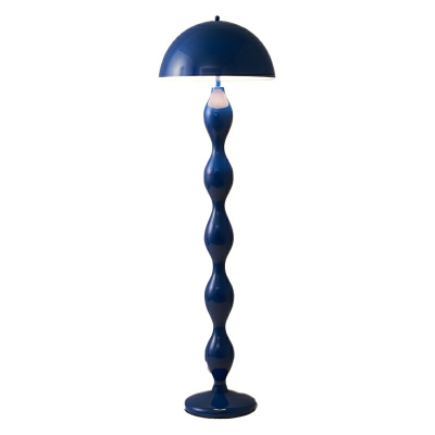 Sleek Dome-Shaped LED Floor Lamp with Foot Switch – Stylish and Contemporary Iron Material