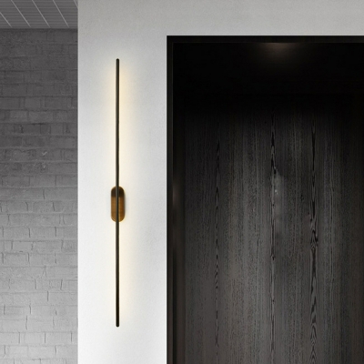 ADEVENIO Modern LED Wall Sconces with Warm Light and Acrylic Shade