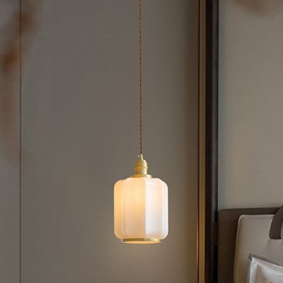 Modern Beige Metal Pendant with Adjustable Length Ideal for LED/Incandescent use in Homes