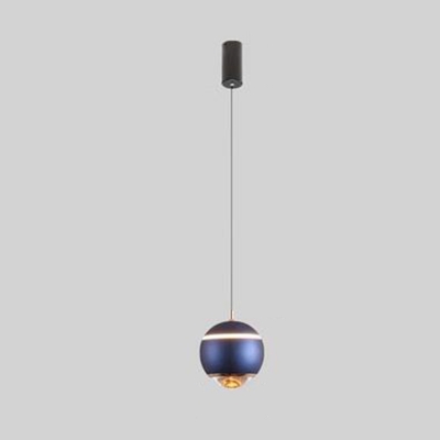 Modern Metal Pendant Light with Warm Light and Adjustable Hanging Length