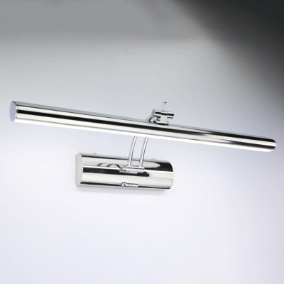 Elegant Steel Vanity Light with LED Bulbs and Acrylic Shade for Modern Living Spaces