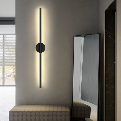 Stylish Metal LED Wall Lamp with Ambient Acrylic Shade for Modern Residences