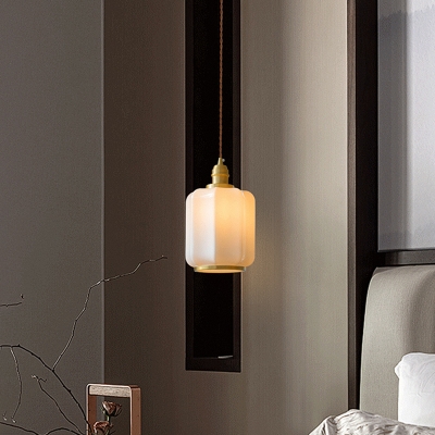 Modern Beige Metal Pendant with Adjustable Length Ideal for LED/Incandescent use in Homes