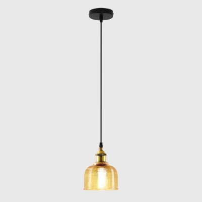 Modern Glass Pendant Light with Adjustable Cord for Residential Use