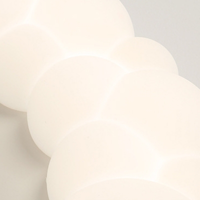 1-Light White Flush Mount Ceiling Light with Dimmable Warm/White/Neutral Lighting