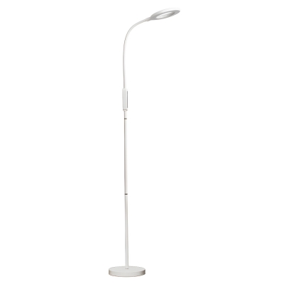 Dimmable LED Floor Lamp with Remote Control and Adjustable-height Metal Structure