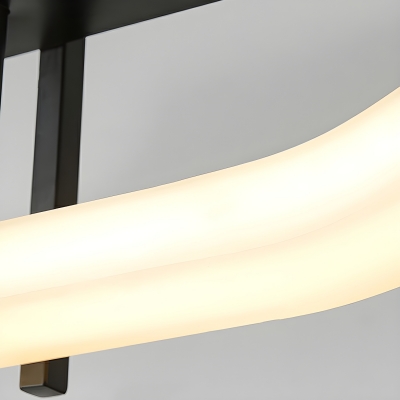 Elegant Modern LED Island Pendant Light with Stepless Dimming