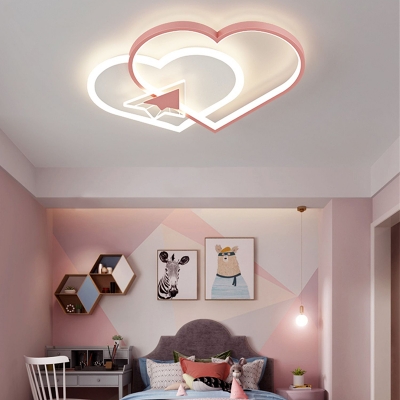 Modern LED Close To Ceiling Light with Acrylic Shade for Residential Use