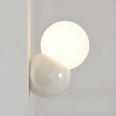Modern LED Wall Lamp 1-Light Hardwired Minimalist Metal Sconce