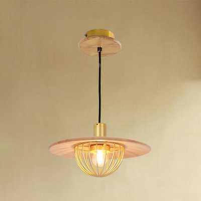 Modern Metal Pendant Light with Adjustable Hanging Length - LED Compatible Hanging Lamp