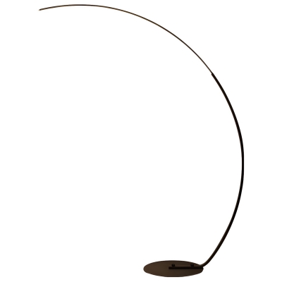 Modern Arc Floor Lamp with Foot Switch, featuring LED Lighting for Residential Use