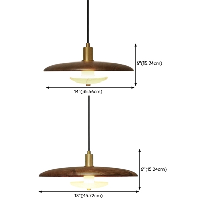 Modern Hanging Wood Pendant Light with Adjustable Length - Perfect for 35-40 Year Old Women