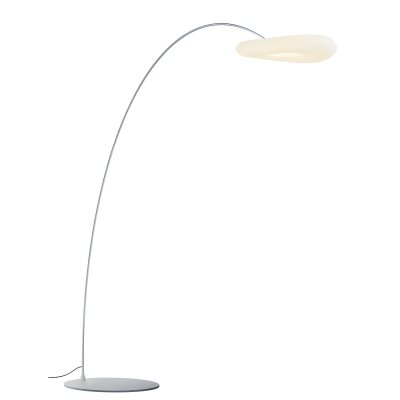 Sleek Modern LED Floor Lamp with Remote Control Stepless Dimming - Ideal for 35-40 Women