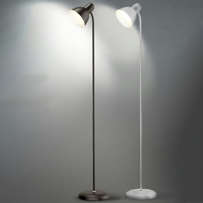 Modern Metal Floor Lamp with Down-light Direction and Rocker Switch, 50-59 inches