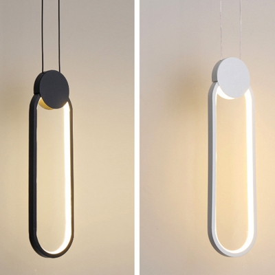 Stylish Modern LED Pendant with Adjustable Length and Acrylic Extending Hear Residential Charm