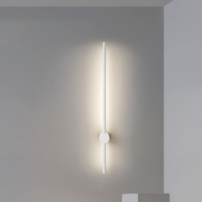 Ambient LED Modern Metal Wall Lamp with Silica Gel Shade and Bright Lighting