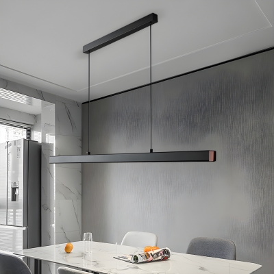 Elegant Modern Style Island Light with Adjustable Hanging Length