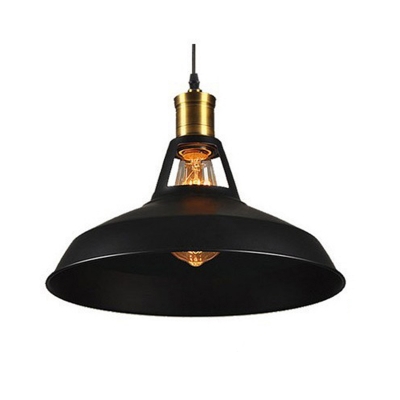 Industrial Metal Pendant with Adjustable Hanging Length for Non-Residential Use