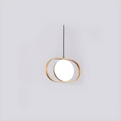 Modern LED Pendant Light with Adjustable Color Temperature and Iron Shade