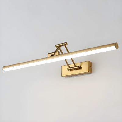 Sleek Straight Metal Vanity Light with LED Bulb - Modern Style, Ambience in Every Room