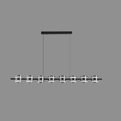 Modern LED Bulbs Island Light with Adjustable Hanging Length