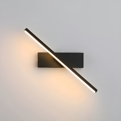 Modern Metal 1-Light Wall Lamp with LED Bulbs and Silica Gel Shade