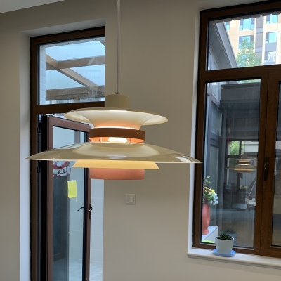 Modern Aluminum Pendant Light with Adjustable Hanging Length