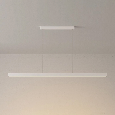 Modern LED Island Light with One Dimmable and Ambient Acrylic Shade