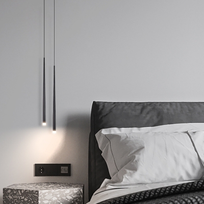 Modern Metal Pendant and Adjustable Hanging Length for Residential Use